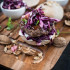 Burgerrezepte: Rotkohl, Apfel und Meerettich