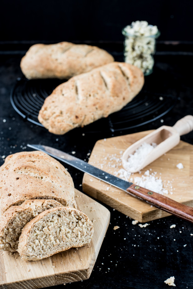 Partyrezept: Gebackenes Kaesebrot