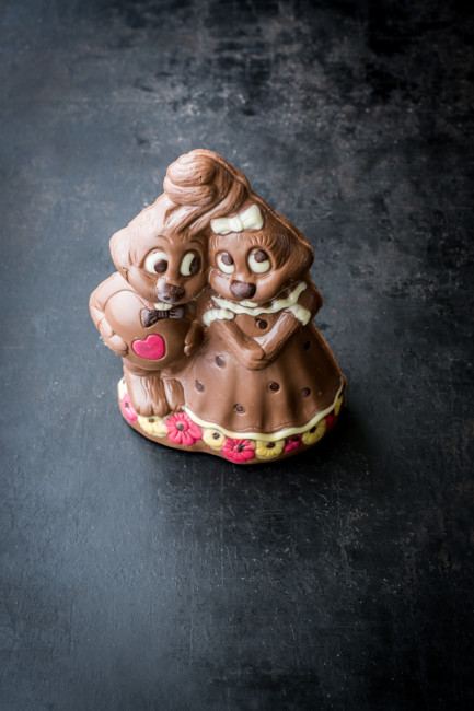 Ostereier und Schokoladenhasen verarbeiten: Pralinen aus Keksen und Schokolade