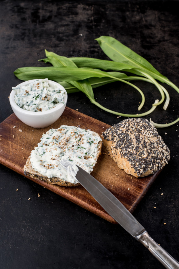 Frischkaese mit Baerlauch - Leckerer Aufstrich