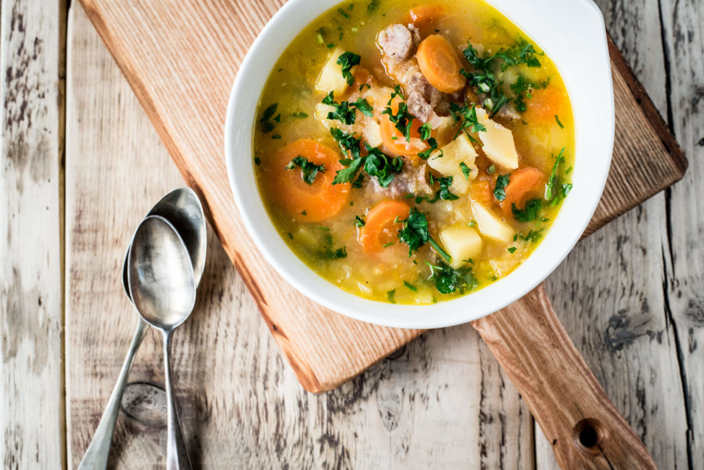 Winterküche: Eintöpfe und Suppen, Kochen mit Steckrüben