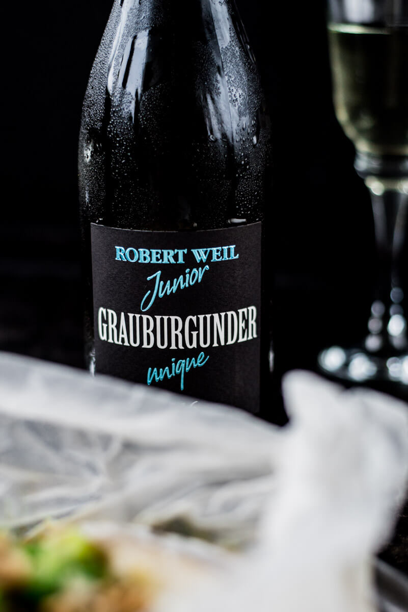 Robert Weil Junior: Burgunderwein zu Kabeljau-Kürbis-Päckchen