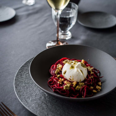 <div class="before_title">Werbung</div>Rote Bete Spaghetti Burrata Pesto-4809 Low Carb Nudeln