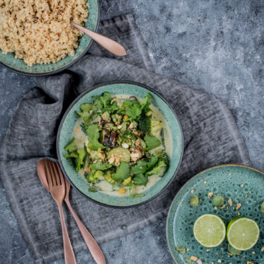 Green Thai Curry kochen Rezept