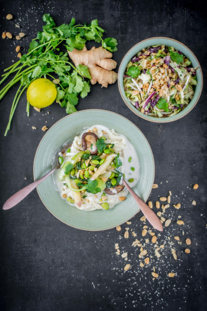 Asiatisch Kochen Ramen zu Hause