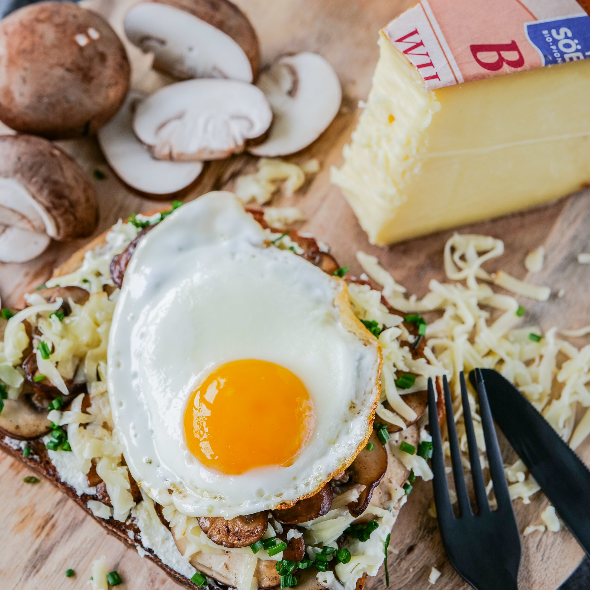 Strammer Max vegetarisch