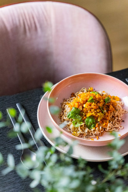 Thai-Curry-Bolognese vegetarisch